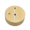 16 colores RGB Base LED de madera con batería AA con remoto