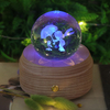 RGB Crystal Ball Night Light with Music Box