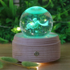RGB Crystal Ball Night Light with Music Box