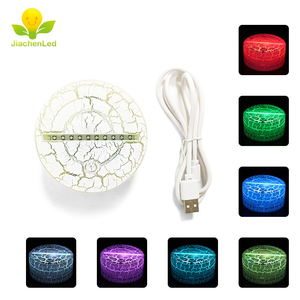 Pantalla LED ABS de RGB Crack con caja de batería