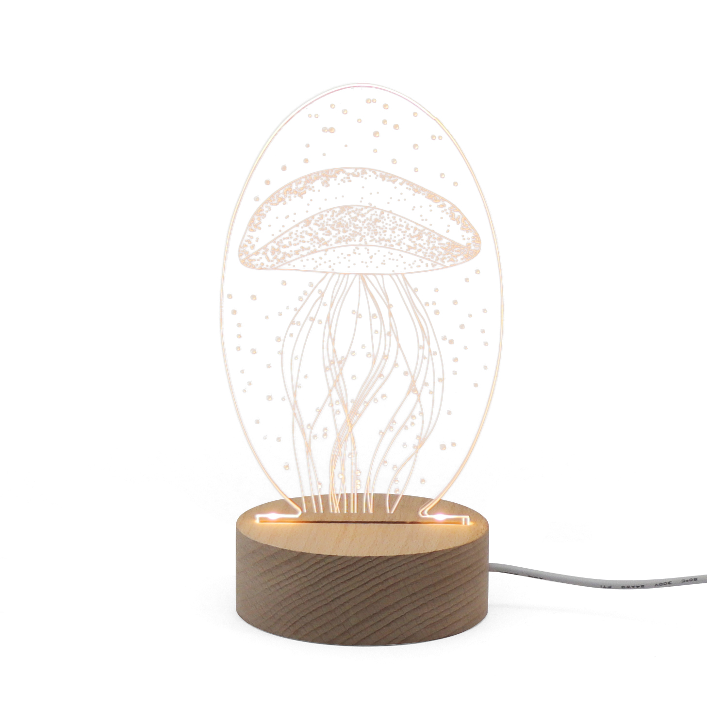 Jellyfish Nightlight LED Nite Luces