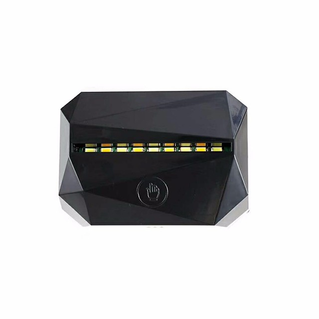 Control remoto Base de lámpara LED recargable negra para acrílico
