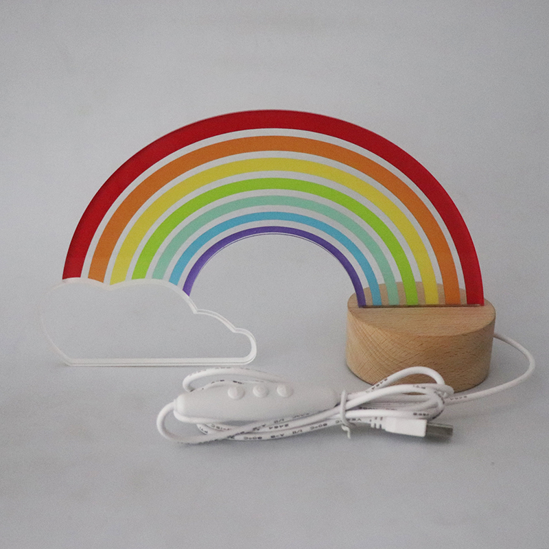 Lámpara de escritorio LED LED LIMH NIGHTA para la habitación de las niñas