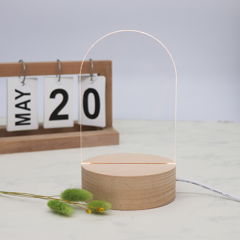 Arch Shape Diy Acrílico Night Light