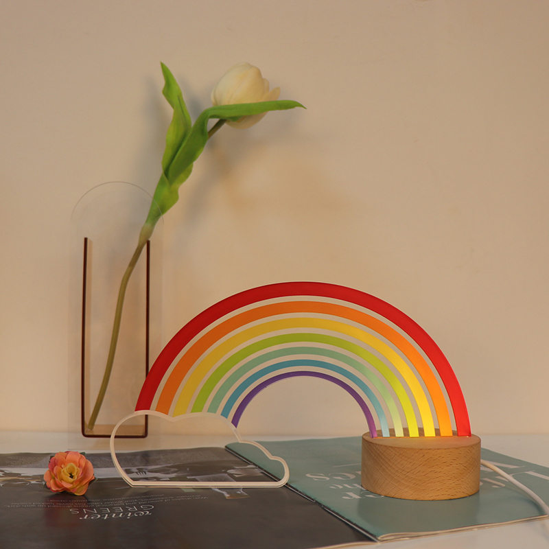 Lámpara de escritorio LED LED LIMH NIGHTA para la habitación de las niñas