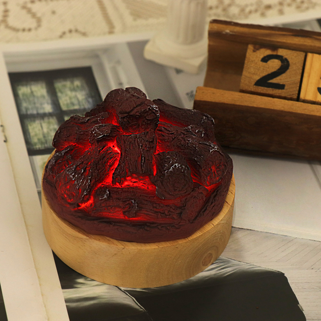 Luz de Noche de Led de Led de Llama de Ruido Blanco