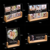 Luz de la noche acrílica Soporte en forma de U Sopotación de fotos personalizada