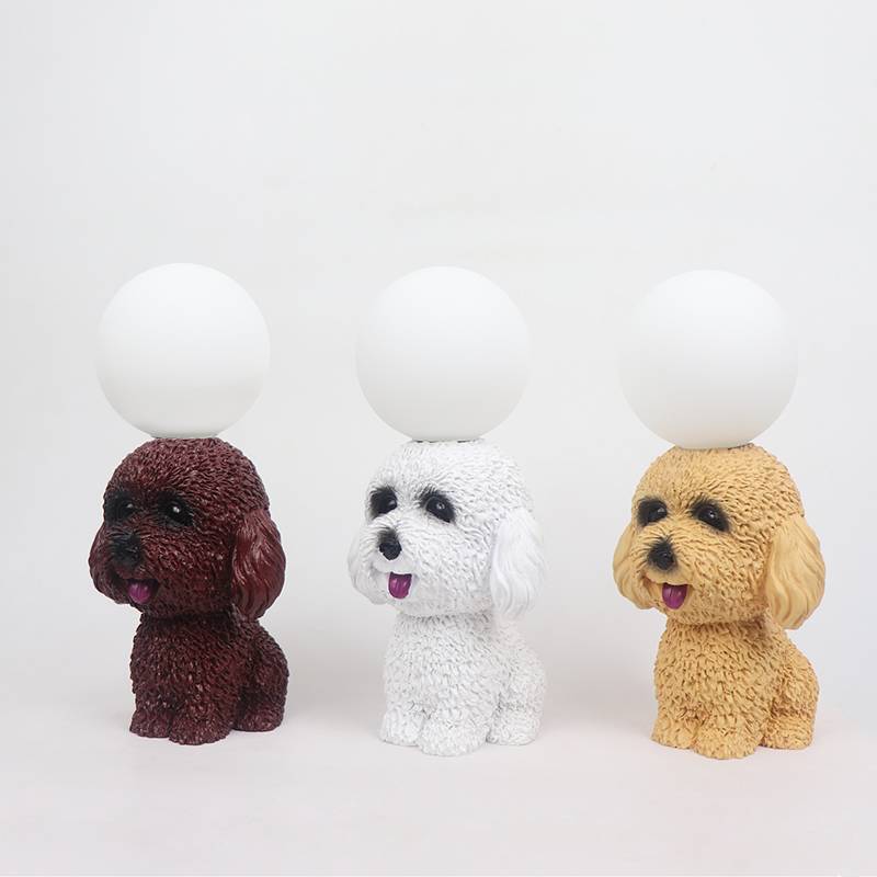 Lámpara de cama para perros de mascota