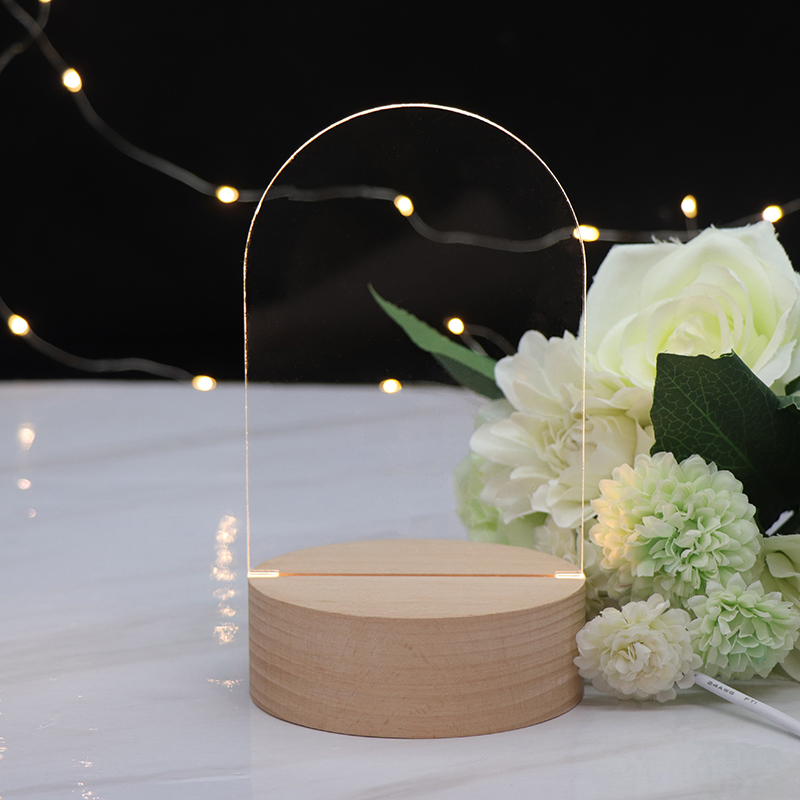 Arch Shape Diy Acrílico Night Light