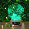 Lámpara de visualización creativa 3D personalizada Bluetooth 3D Luz de mesa LED recargable