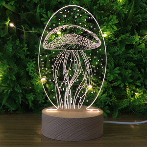 Jellyfish Nightlight LED Nite Luces