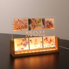 Foto personalizada U Forma A acrílico LED Foto Frame Light
