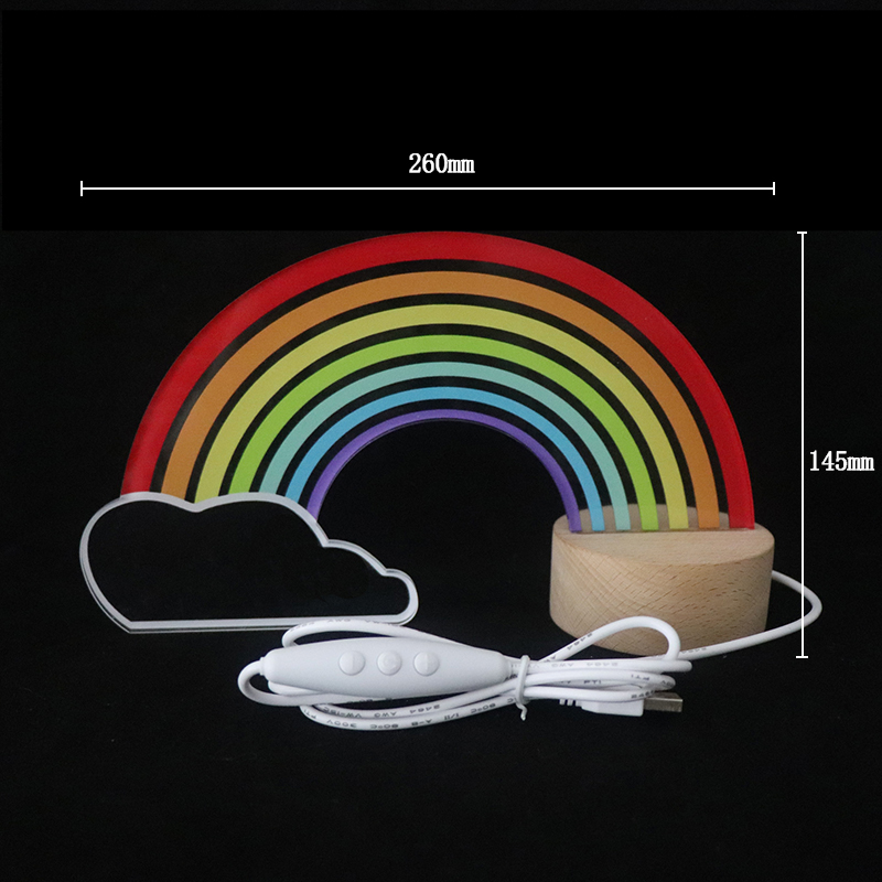 Lámpara de escritorio LED LED LIMH NIGHTA para la habitación de las niñas